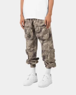 MNML Zipper Cargo Pants Camo -Champions Style 03010199 YC001 mens 0040