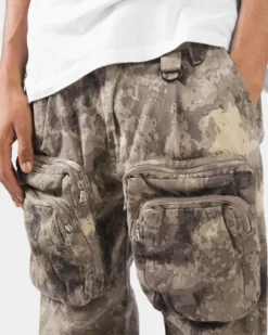 MNML Zipper Cargo Pants Camo -Champions Style 03010199 YC001 mens 0070