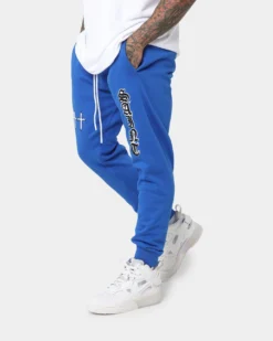 Saint Morta Fallen Sweatpants Royal -Champions Style 03010202 YR400 mens 060