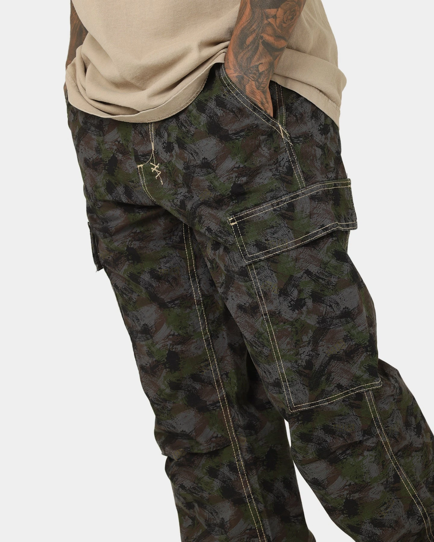 Ksubi Fugitive Cargo Pants Camo 3 Ksubi Fugitive Cargo Pants Camo - Image 3