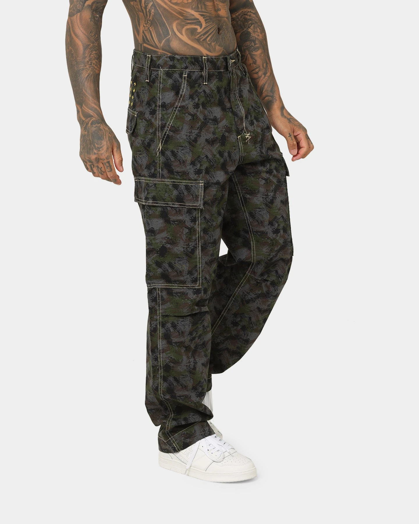Ksubi Fugitive Cargo Pants Camo 5 Ksubi Fugitive Cargo Pants Camo - Image 5