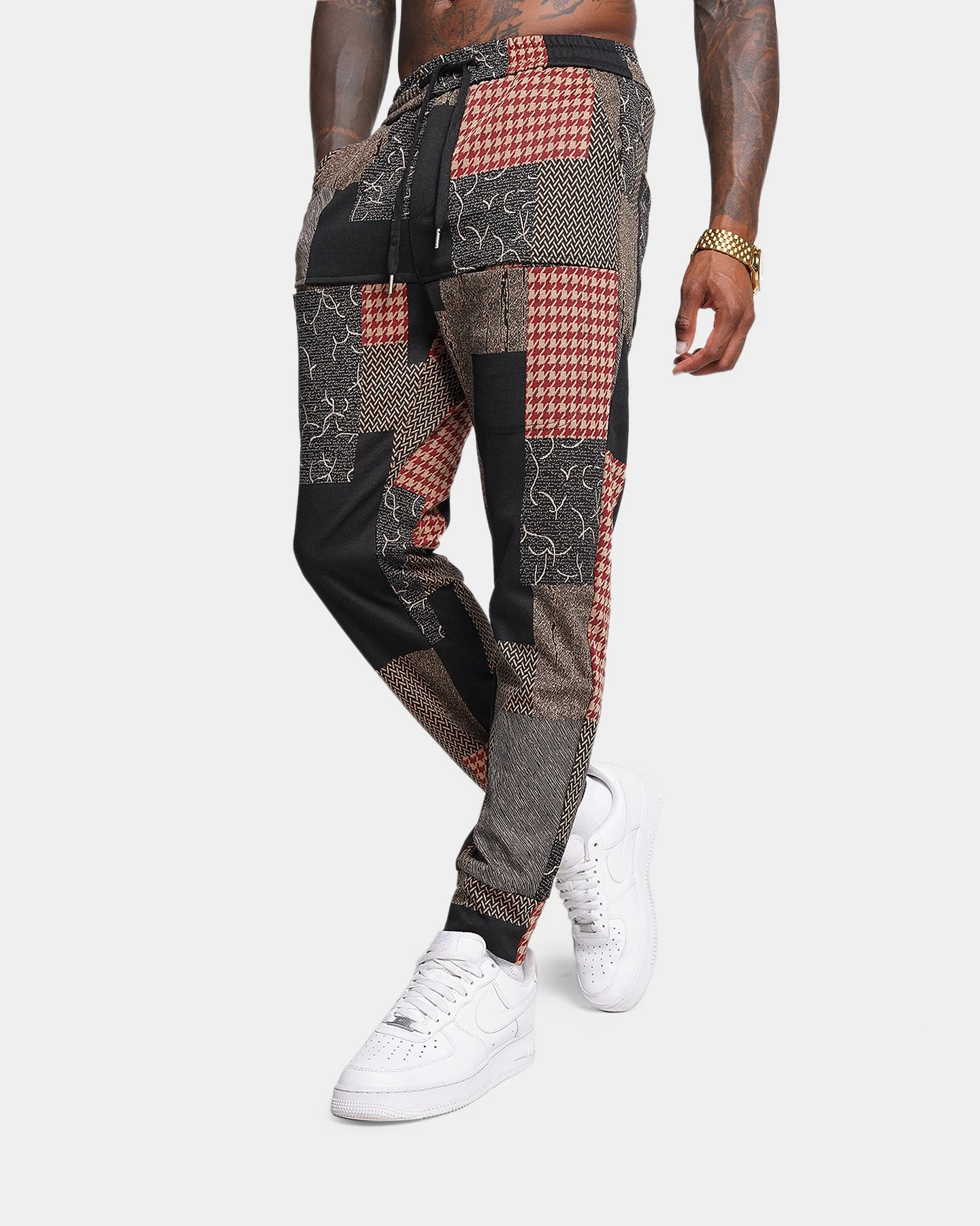 XXIII IOS Patch Work Jogger Pants Multi 1 XXIII IOS Patch Work Jogger Pants Multi