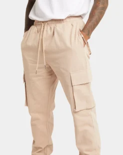 XXIII Carl Cargo Pants Stone -Champions Style 03010361 YS400 mens 0040