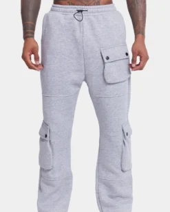 XXIII Utility Cargo Sweatpants Grey -Champions Style 03010411 YQ001 mens 0070