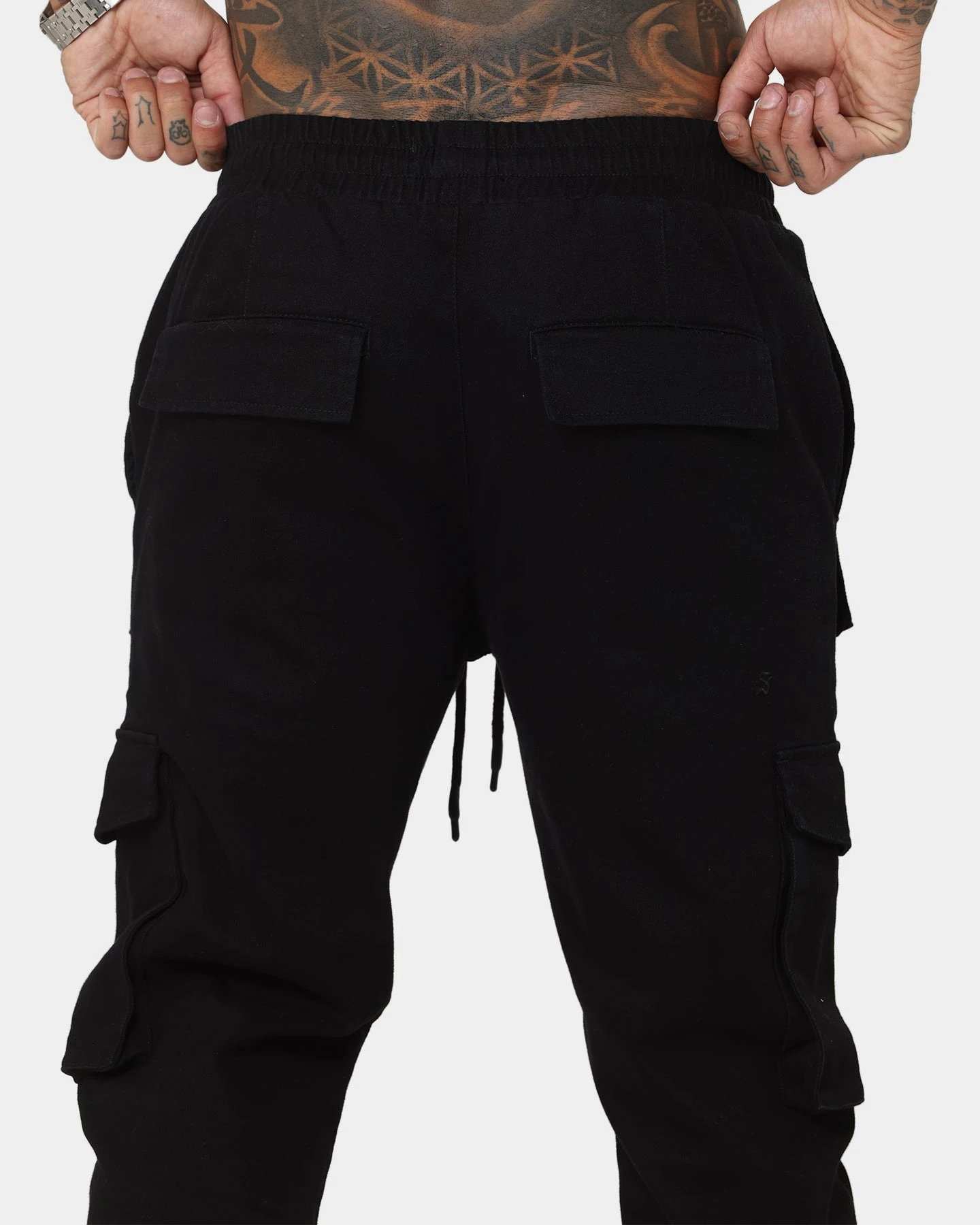 Saint Morta Infantry Cargo Pants Black 8 Saint Morta Infantry Cargo Pants Black - Image 8