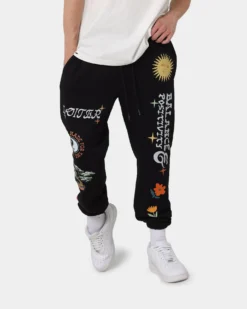 Loiter Peace Walker Trackpants Black