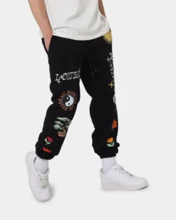 Loiter Peace Walker Trackpants Black -Champions Style 03010473 YB001 mens 0050