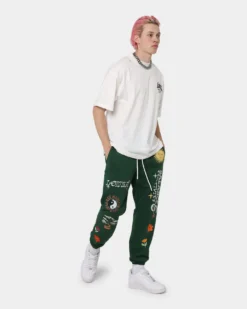 Loiter Peace Walker Trackpants Green -Champions Style 03010473 YG600 mens 0020