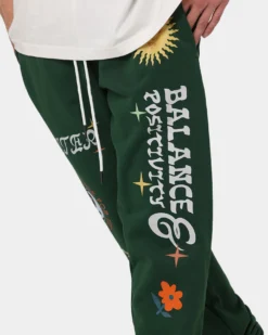 Loiter Peace Walker Trackpants Green -Champions Style 03010473 YG600 mens 0040