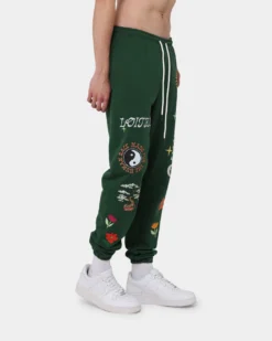 Loiter Peace Walker Trackpants Green -Champions Style 03010473 YG600 mens 0050