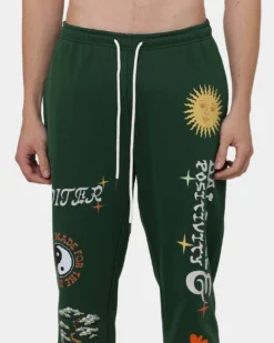 Loiter Peace Walker Trackpants Green -Champions Style 03010473 YG600 mens 0070