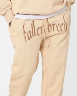Fallen Breed Logo Sweatpants Nude -Champions Style 03010530 YN341 mens 0030