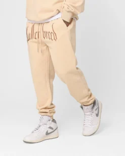 Fallen Breed Logo Sweatpants Nude -Champions Style 03010530 YN341 mens 0060