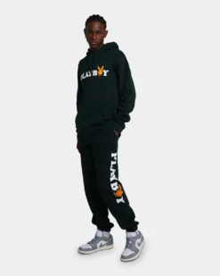 Playboy By Culture Kings Wordmark Track Pants Pine Green 11 Playboy By Culture Kings Wordmark Track Pants Pine Green -Champions Style 03010673 YP916 mens 0020