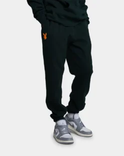 Playboy By Culture Kings Wordmark Track Pants Pine Green 12 Playboy By Culture Kings Wordmark Track Pants Pine Green -Champions Style 03010673 YP916 mens 0030