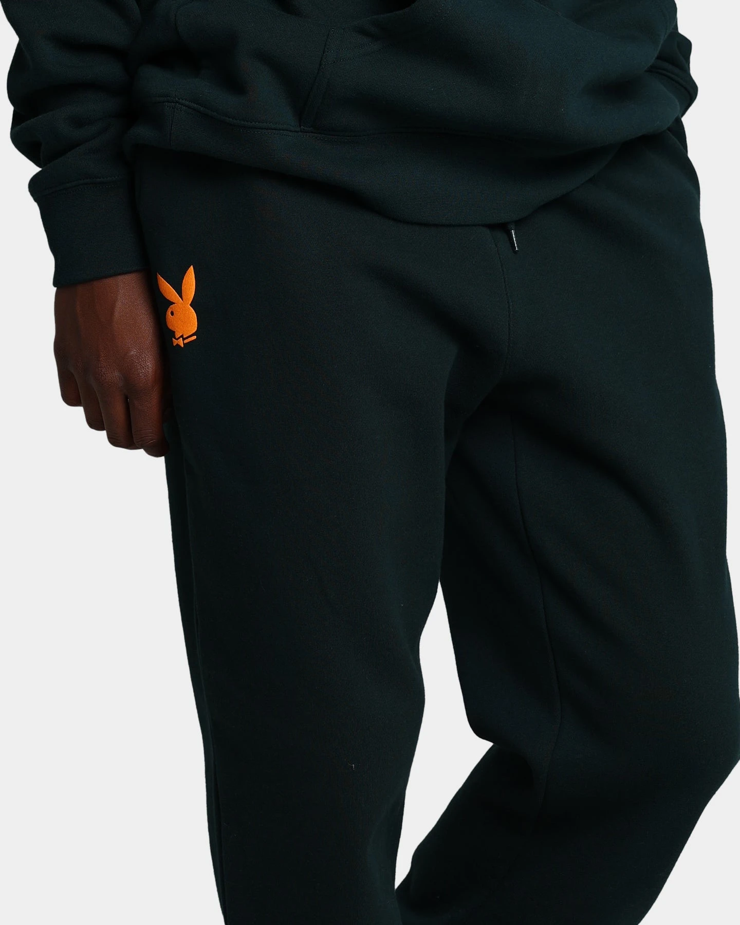 Playboy By Culture Kings Wordmark Track Pants Pine Green 6 Playboy By Culture Kings Wordmark Track Pants Pine Green - Image 6