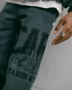 Carre Champs Baggy Sweat Pants Black -Champions Style 03010674 YB001 mens 0091