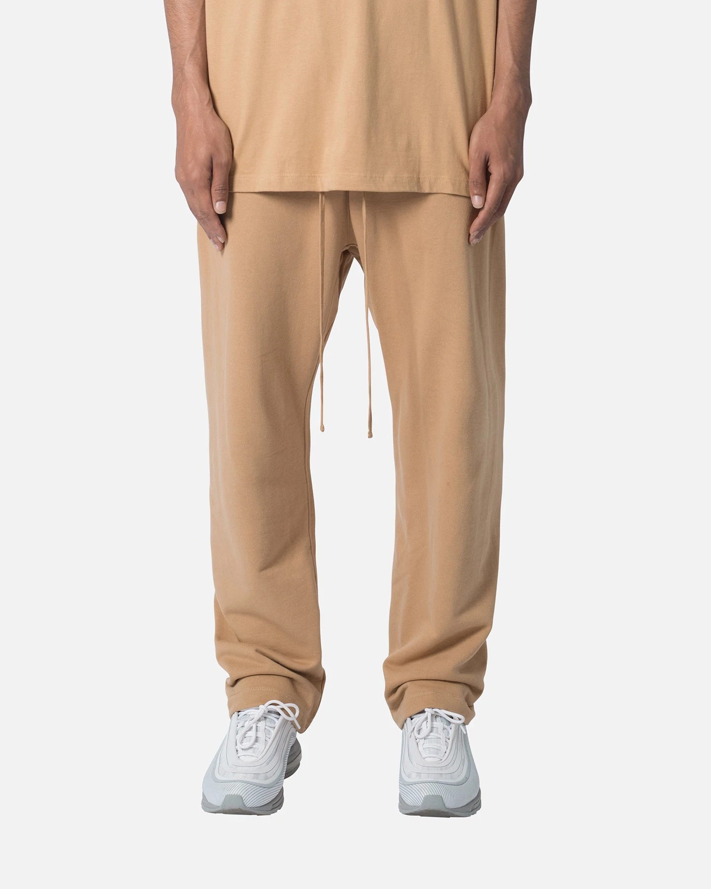 MNML Relaxed Everyday Sweatpants Khaki 1 MNML Relaxed Everyday Sweatpants Khaki