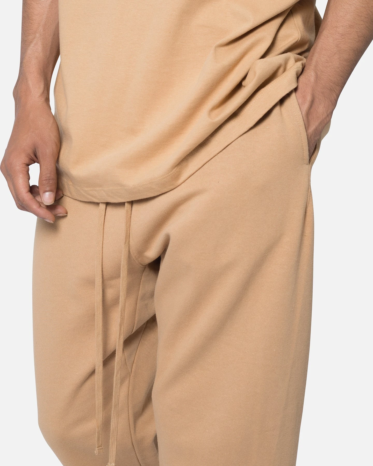 MNML Relaxed Everyday Sweatpants Khaki 6 MNML Relaxed Everyday Sweatpants Khaki - Image 6