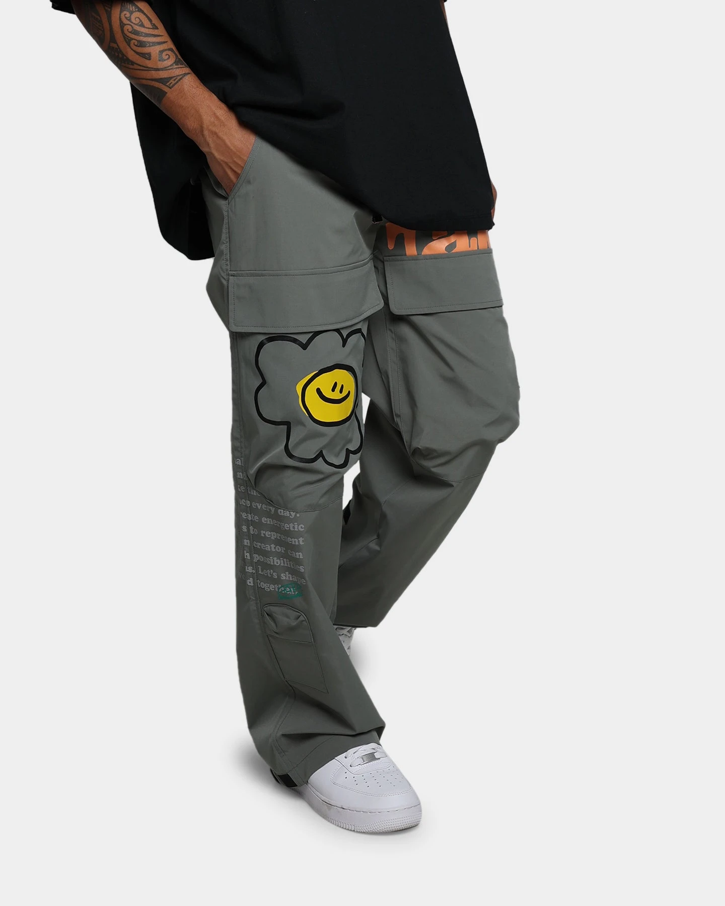 Taka Original Cargo Trousers Khaki Green 3 Taka Original Cargo Trousers Khaki Green - Image 3