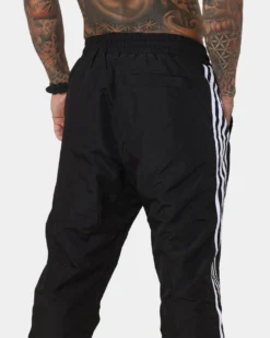 Saint Morta Pro Racing Nylon Track Pants Black -Champions Style 03010718 YB001 mens 080