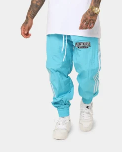 Saint Morta Pro Racing Nylon Trackpants Cyan