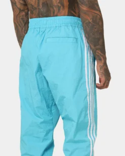 Saint Morta Pro Racing Nylon Trackpants Cyan -Champions Style 03010718 YC842 mens 0080