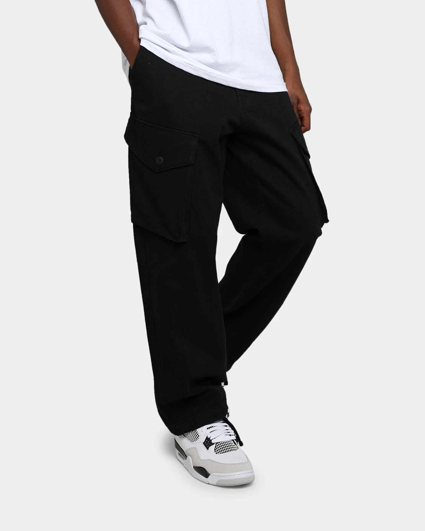 X-Large Overdyed Cargo Pants Black 3 X-Large Overdyed Cargo Pants Black - Image 3