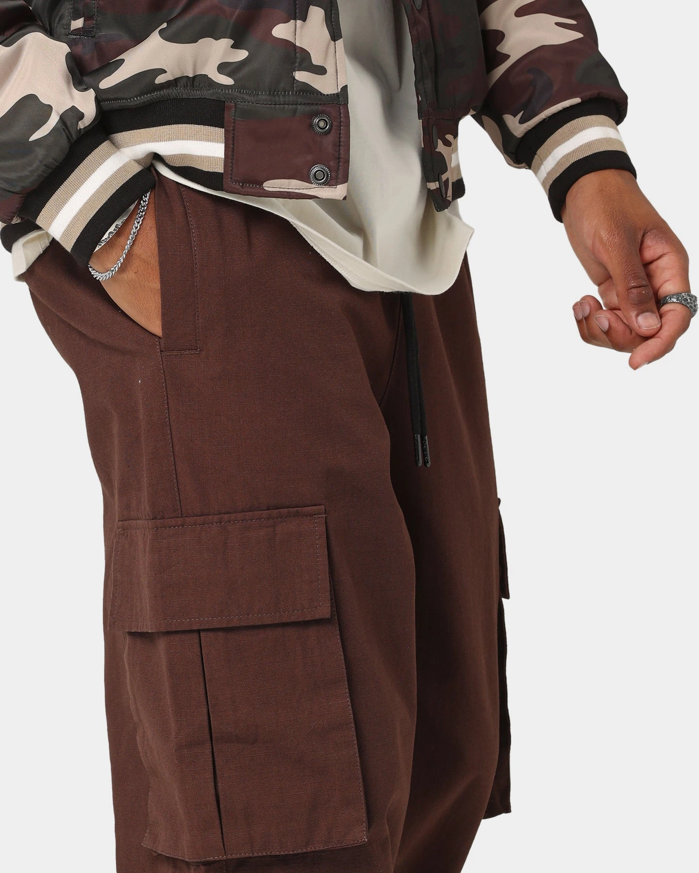 Carré Superior Cargo Jogger Dark Brown 3 Carré Superior Cargo Jogger Dark Brown - Image 3