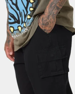 XXIII Terrun Cargo Pants Black -Champions Style 03010813 YB001 mens 0090