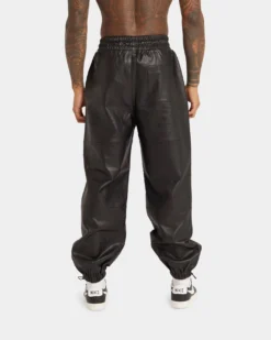 XXIII Felix Leather Jogger Black -Champions Style 03010834 YB001 mens 0080