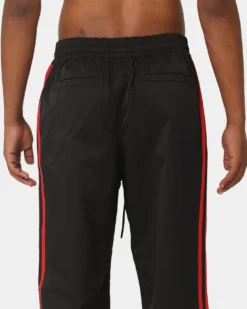 404 Racer Trackpant Black/Red -Champions Style 03010836 YB004 mens 0080
