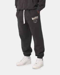 Loiter Art Studio Trackpants Charcoal
