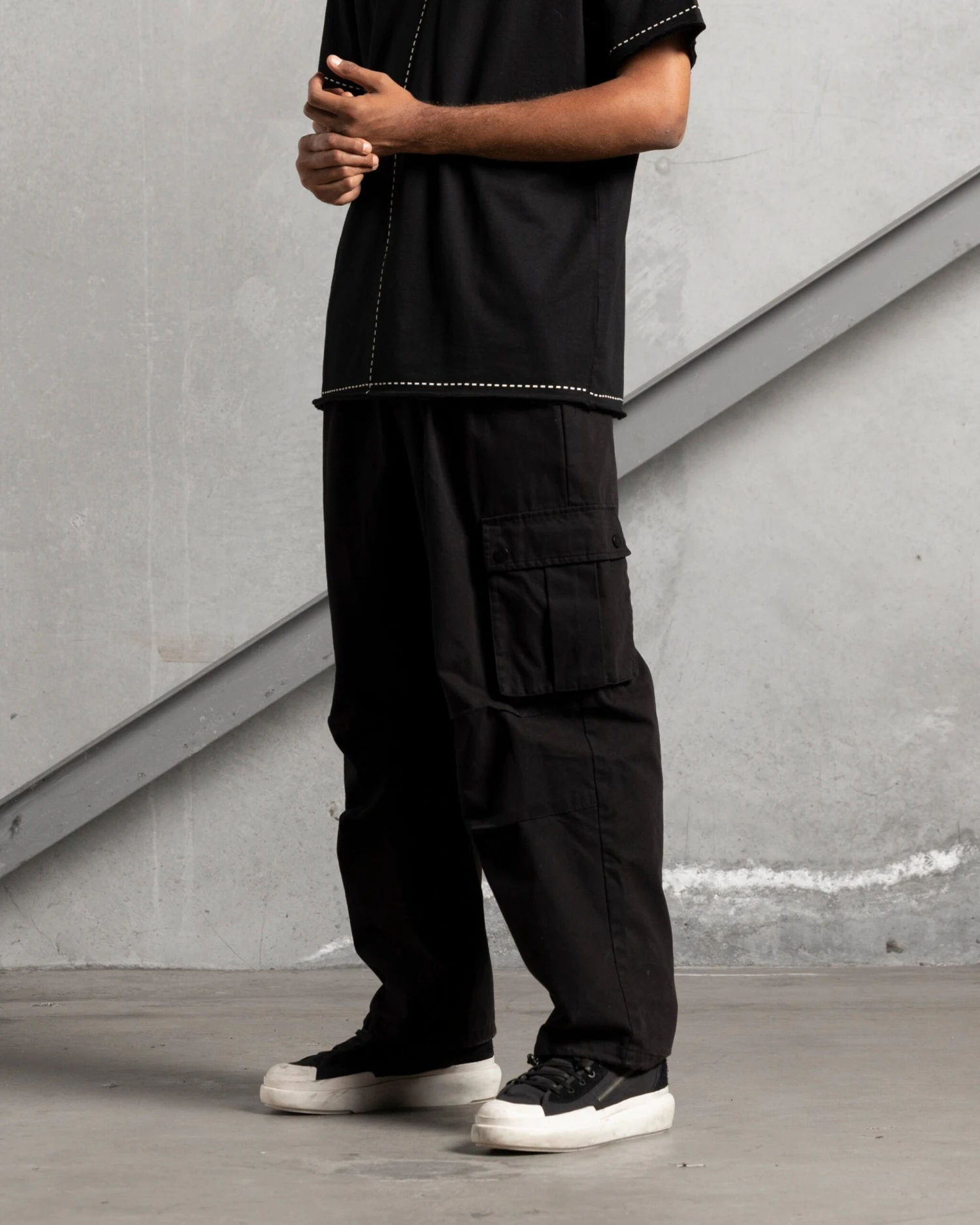 The Anti Order A300 Baggy Utility Pants Black 6 The Anti Order A300 Baggy Utility Pants Black - Image 6