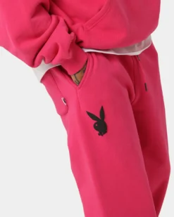 Playboy By CK Wordmark Trackpants Pink -Champions Style 03010859 YP001 mens 0090