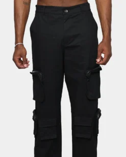 XXIII Henry Zip Cargo Pants Black -Champions Style 03010956 YB001 mens 0070
