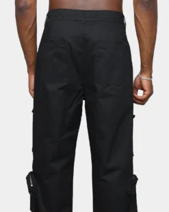 XXIII Henry Zip Cargo Pants Black -Champions Style 03010956 YB001 mens 0080