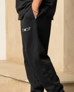 Carre Revolution Baggy Sweatpants Black -Champions Style 03011095 YB001 mens 000040 scaled