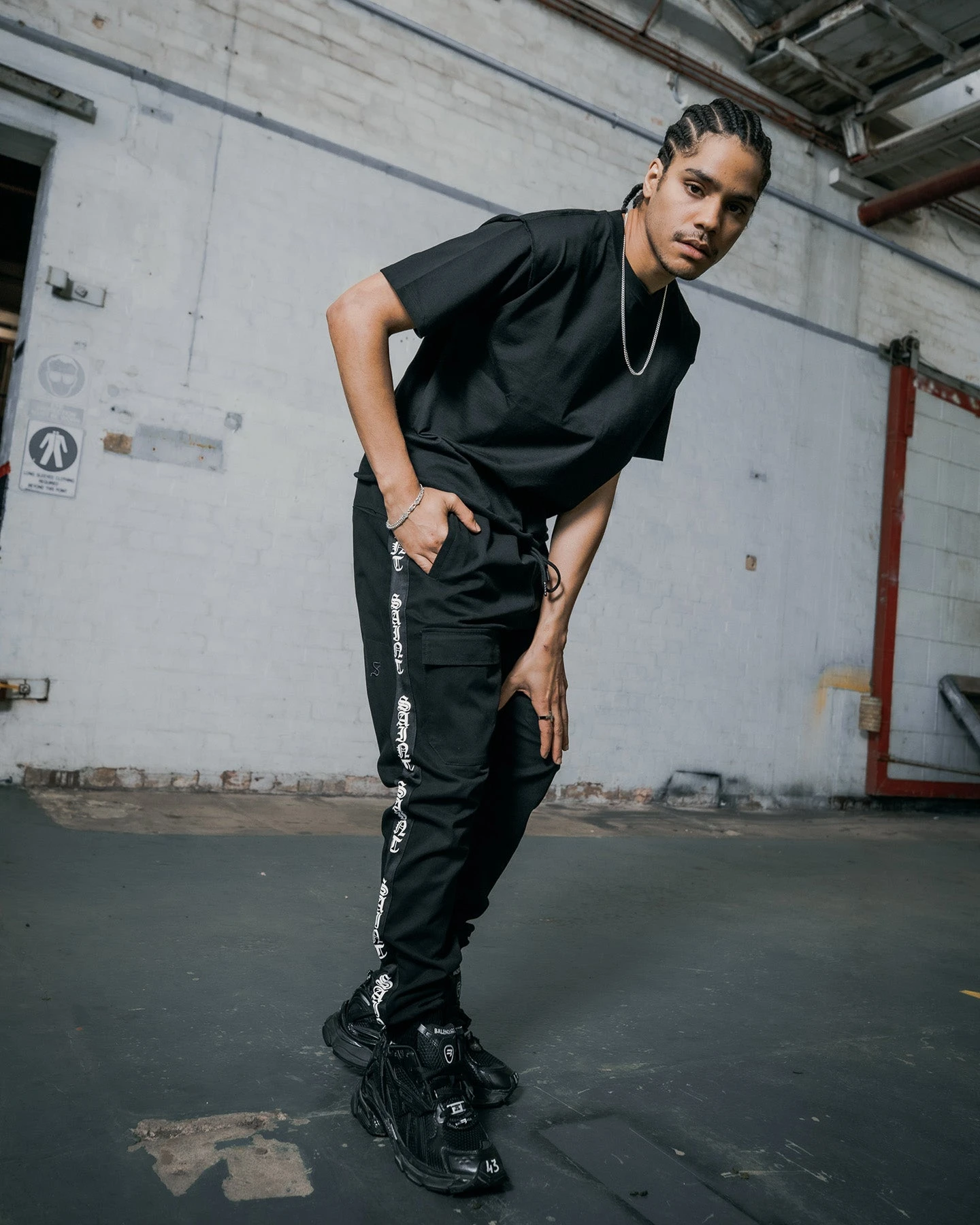 Saint Morta Fallen Jogger Black 1 Saint Morta Fallen Jogger Black