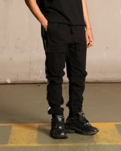 Saint Morta Fallen Jogger Black 14 Saint Morta Fallen Jogger Black -Champions Style 03011120 YB001 mens 0050