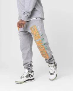 Goat Crew X UFC Conor McGregor Team McGregor Sweatpants Grey 13 Goat Crew X UFC Conor McGregor Team McGregor Sweatpants Grey -Champions Style 03011277 YQ001 mens 0060