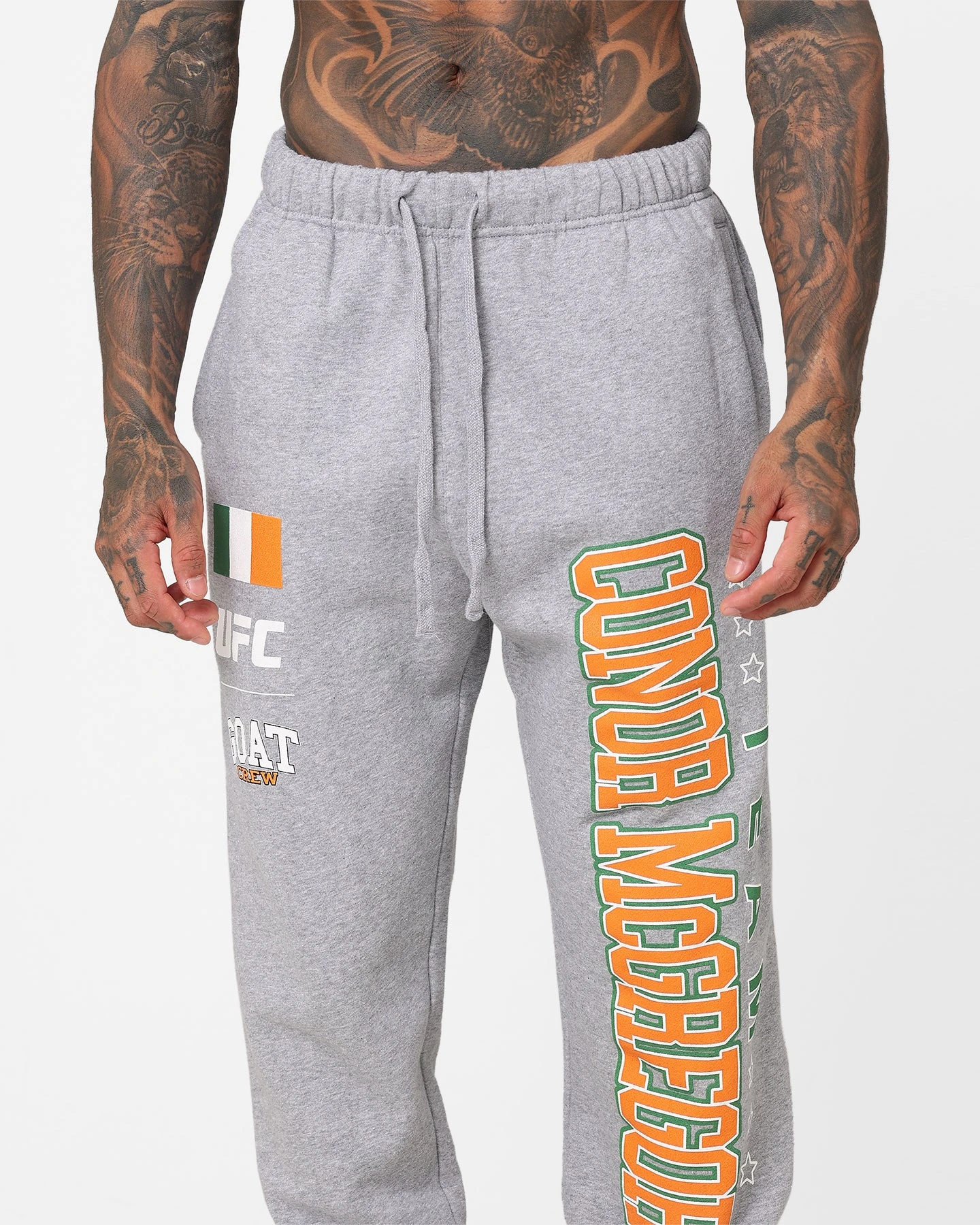 Goat Crew X UFC Conor McGregor Team McGregor Sweatpants Grey 7 Goat Crew X UFC Conor McGregor Team McGregor Sweatpants Grey - Image 7