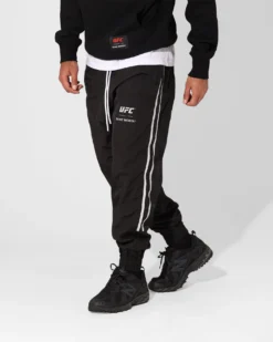 Saint Morta X UFC Championship Nylon Joggers Black -Champions Style 03011393 YB001 mens 0060
