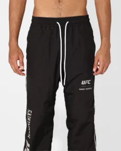 Saint Morta X UFC Championship Nylon Joggers Black -Champions Style 03011393 YB001 mens 0070
