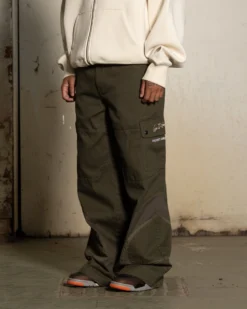 Loiter X The Anti Order Flow Cargo Pants Khaki -Champions Style 03011404 YK001 mens 0060 scaled