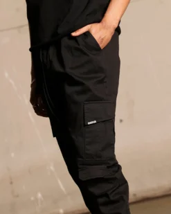 Saint Morta Utility Joggers Black 11 Saint Morta Utility Joggers Black -Champions Style 03011414 YB001 mens 0040