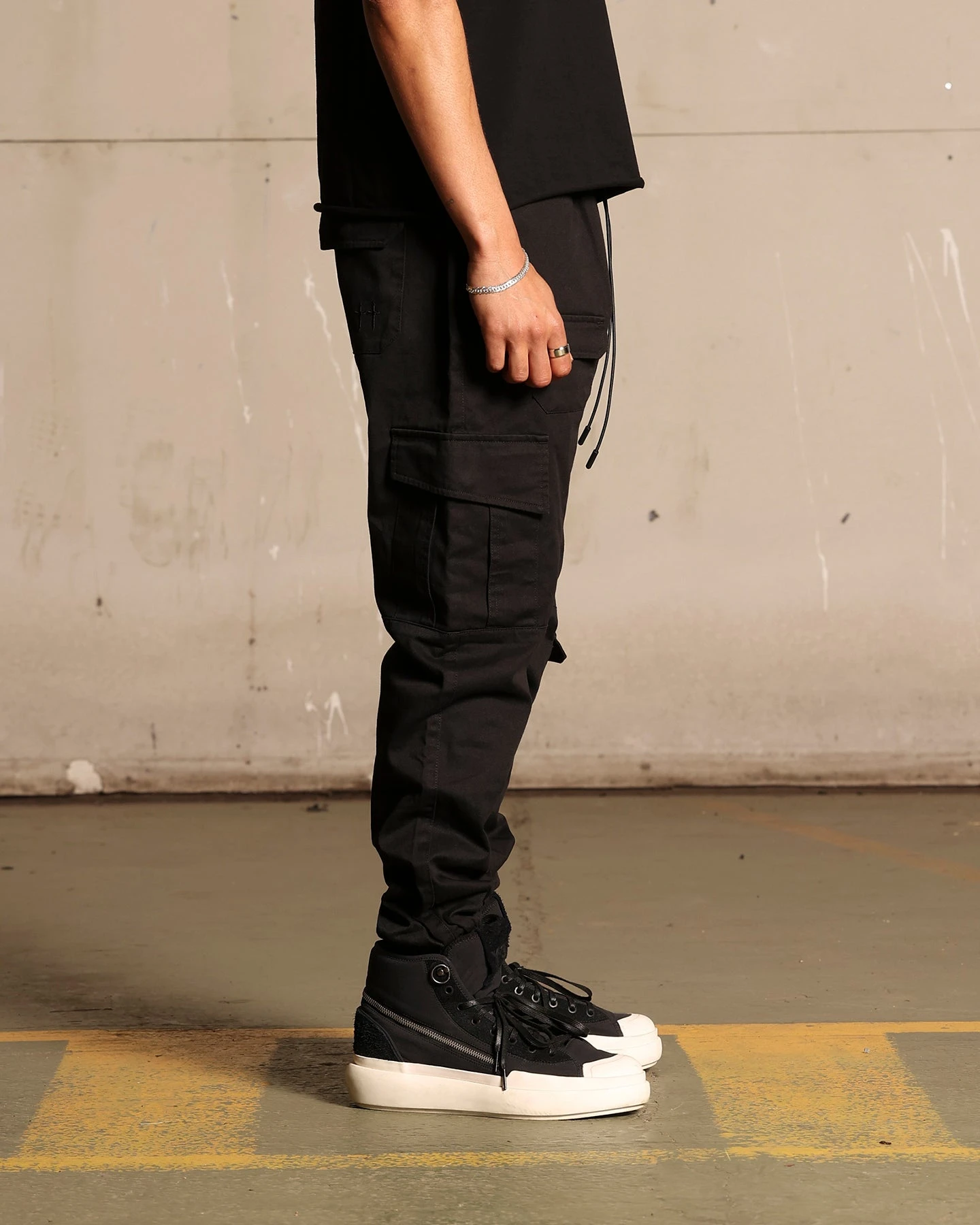 Saint Morta Utility Joggers Black 6 Saint Morta Utility Joggers Black - Image 6