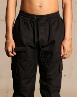 Saint Morta Utility Joggers Black 14 Saint Morta Utility Joggers Black -Champions Style 03011414 YB001 mens 0070