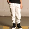 Saint Morta Utility Joggers Off White