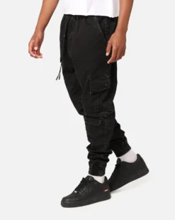 Saint Morta Utility Jogger Vintage Black -Champions Style 03011414 YV013 mens 0060